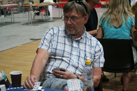 Arve Farstad spilte monraden sammen med landslagskaptein Martin Andressen