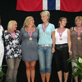 Medaljevinnerne i NM for damepar
